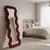 HANAH HOME Ogledalo Mundo Claret Red