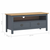Den TV omarica Hill Range siva 110x40x47 cm trdna borovina