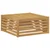Set vanjskih sofa 10 pcs Bijela i antracit Čvrsto drvo akacije