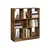 Songmics Knjižna omara 97.5x30x100 cm rjava
