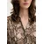 HUGO Srajca The Boyfriend 50539779 Rjava Oversize