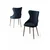 Hanah Home Set stolica Alpa, 85x59x98 cm, 4 komada, Antracit