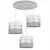 GH STROPNA VISEČA SVETILKA LESTENEC SEBUNAR MODEREN