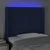 LED uzglavlje plavo 93 x 16 x 118/128 cm od tkanine