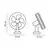 Punjivi stolni ventilator sa stezaljkom VIENTO 6W/5V 2000 mAh crna