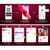 SuperLove G-Spot Tongue Thrusting Dual Vibrator with App Red