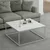 Hanah Home Loni Sto za dnevnu sobu, Beli