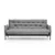 ATELIER DEL SOFA Sofa trosed Renge Light Grey