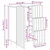 Kreveta Staro drvo 66 x 34,5 x 91,5 cm Konstruirano drvo