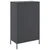 Visoka komoda antracit 67 x 39 x 113 cm čelična