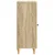 Kreveta Hrast sonoma 33 x 34,5 x 90 cm Konstruirano drvo
