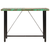 Barski stol 150 x 70 x 107 cm masivno obnovljeno drvo i željezo