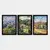 Wallity Set uramljenih slika 3SC_UN894988, 3 Dela