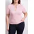 Trendyol Curve Ženska bluza Tbbss26Af00018, Roze