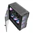 darkFlash Računalniško ohišje DARKFLASH DK431 Mesh + 4 ventilatorji ARGB (črno)