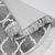 Conceptum Hypnose Tepih ALN400601GR17, 100x100 cm, Sivi
