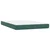 Vidaxl Box spring postelja z vzmetnico temno zelena 160x220 cm žamet