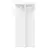Stalak za biljke 2 pcs Bijela O40 x 80 cm Konstruirano drvo