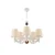 Opviq Luster Fiona Wood, 15x10x13cm, IP20, Krem-beli
