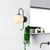 Opviq Zidna lampa E14 Socket, Crno-Krem