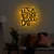 Wallity Zidna dekoracija Its A Good Day To Have A Good Day 187, 70x61 cm, 1.5 mm, IP20, Crna