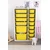 Hanah Home Višenamenska komoda Rine 2D4K8U v2, 69.5 x109 x30 cm, Belo-žuta