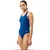 Speedo solid powerback denim teal s - uk32