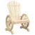 vidaXL Vrtni stol Adirondack trden les jelke