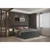 Boxspring Krevet Elio 140/200 cm , grafitno siva