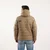 Puma Muška jakna Ess Hooded Padded Jacket M, Bež