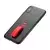 Maska Baseus Little tail za iPhone X crno-crvena