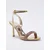 Trendyol Shoes Ženske sandale Takss25To00049, Zlatne