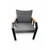 HANAH HOME Baštenska garnitura Nergiz 2+1+1 Dark Blue