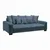 Mega Sofa Matteo petrolej plava