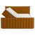 Premium Living Postelja Boxspring Lina, Opečnato Rjava, 200x220