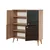 Hanah Home Komoda Multilux 95x111x36cm Hrast