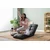 ATELIER DEL SOFA Fotelja Fuwa Single Dark Grey