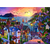 AnaTolian - Puzzle Coastal Town at Sunset - 1 000 kosov
