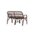 Venture Design Sofa Nella 62x93x129 cm rjava