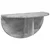 Polica na zidu Zidne 2 pcs Siva Sonoma 48 x 24 x 24 cm