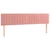 Vidaxl Box spring postelja z vzmetnico roza 120x190 cm žamet