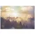 Fototapeta meglice nad gozdom - 147x99
