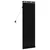 Venecijanska roleta Crna 50 x 130 cm 35 mm