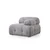 Atelier del Sofa Ugaona garnitura Petite, 290x160 cm, Svetlosiva