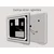 SMART ogledalo z LED osvetlitvijo M1 premium + SmartScreen with Apple TV