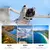 K&F CPL & ND Filter Kit for DJI Mini 4 Pro 6 Pack (CPL, ND8, ND16, ND32, ND64 & ND128)