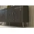 Hanah Home Konzola Line KB150, 150x75x35 cm, Antracit-srebrne boje