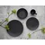 Creatable Kombinirani Servis Lava Stone Black, 24-Delni