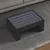 Stolić za kavu s beskonačnim LED svjetlima crni 70x50x30 cm