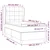 Vidaxl Box spring postelja z vzmetnico temno rjava 100x200 cm blago
